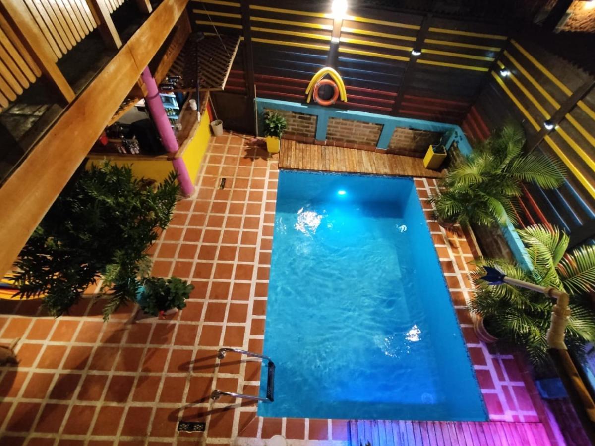 El Refugio Minca Hotel Luaran gambar