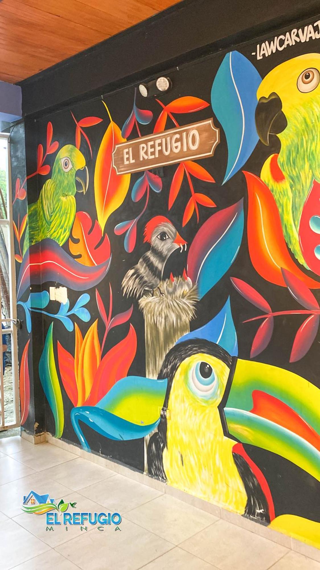 El Refugio Minca Hotel Luaran gambar