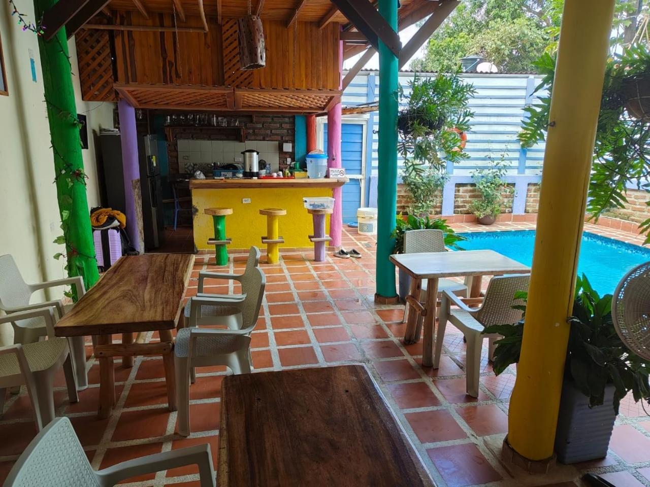 El Refugio Minca Hotel Luaran gambar